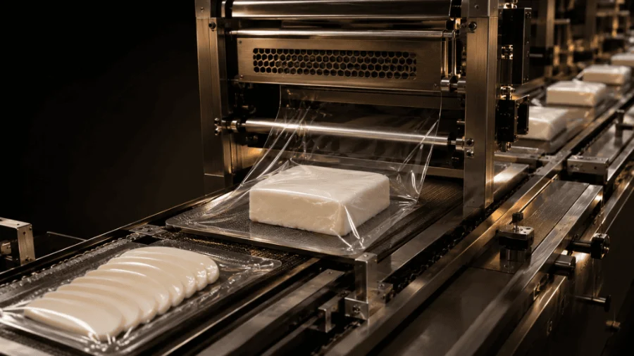 Cheese barrier packaging