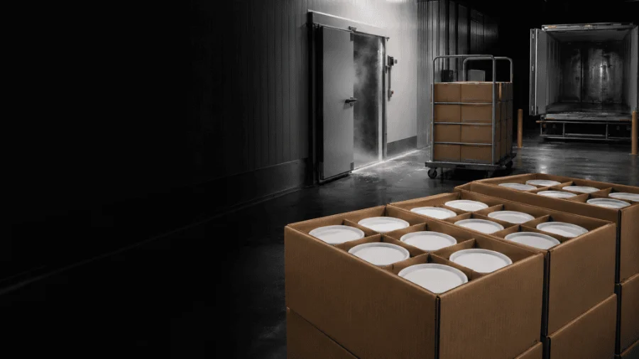 Packaging that survives frozen distribution